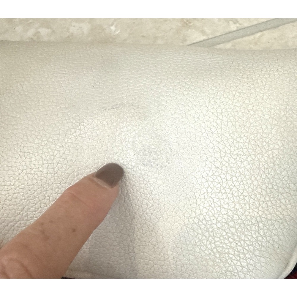 Authentic VTG Gucci Print Belt Bag Belt Logo Ivory Leather Bumbag Luxury - Picture 3 of 12